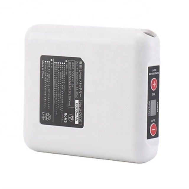 ABS quần áo sưởi ấm pin 7.4V 4400mAh DC3.5x1.35mm lỗ cổng sạc