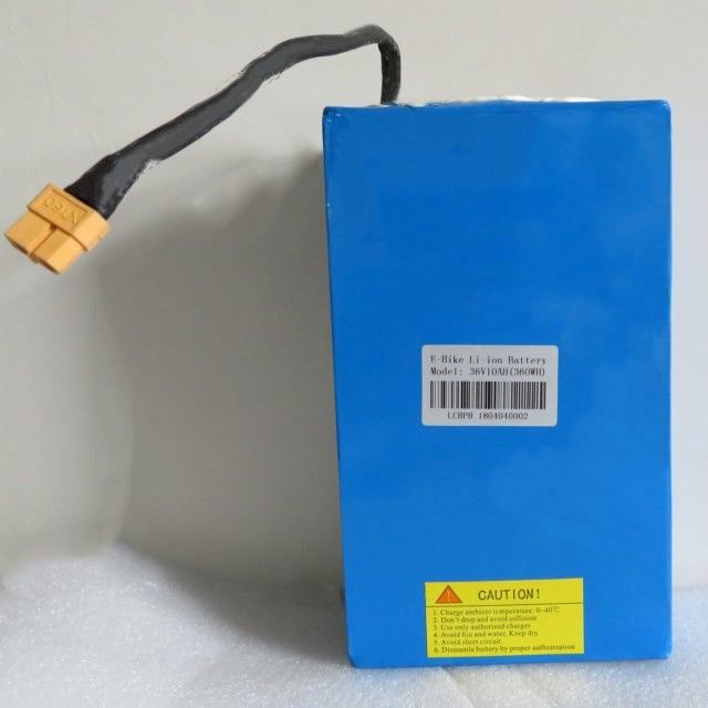 Bộ pin lithium 36 volt tùy chỉnh 10ah 36v 10s4p MSDS UN38.3 cho Ebike