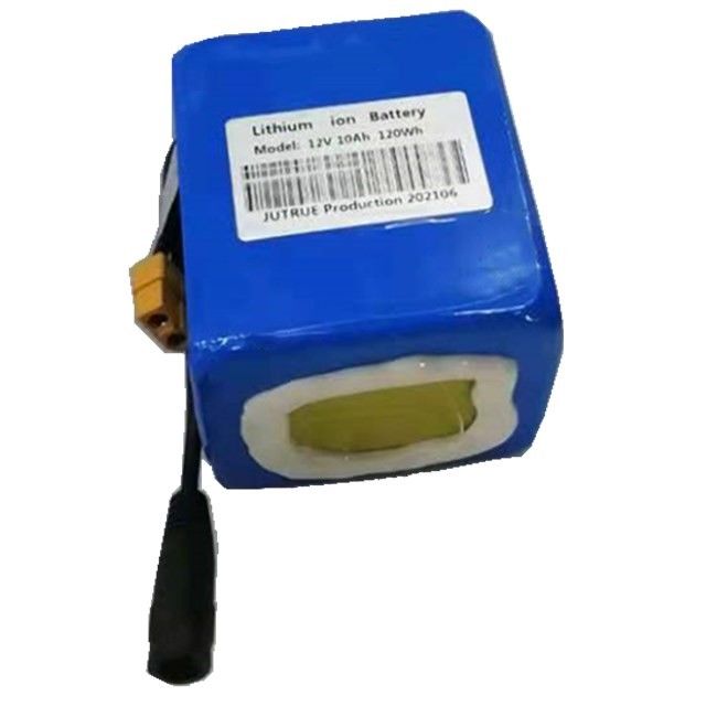 12 Volt 10ah lithium pin Pack 18650 3cells trong loạt với XT60 cắm xả