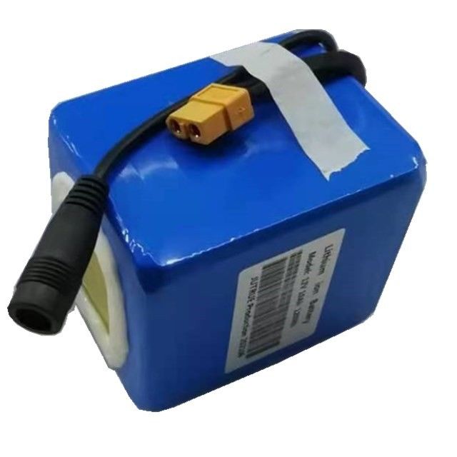 12 Volt 10ah lithium pin Pack 18650 3cells trong loạt với XT60 cắm xả