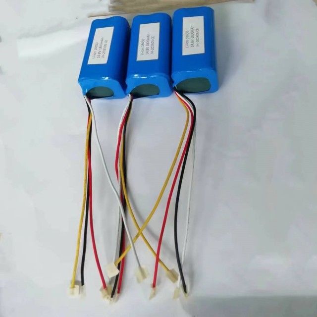 Tùy chỉnh 14.8v 2200mah pin 18650 Cell 4s1p với BMS cho máy lau