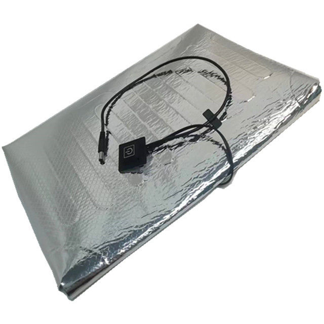 Tấm sưởi bằng nhôm 12V Kích thước 25x25cm 30x30cm 35x35cm để giao đồ ăn