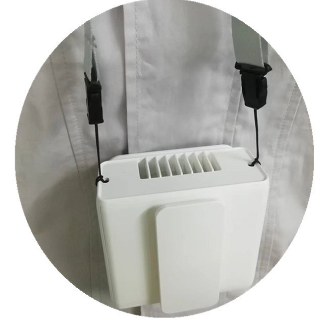 Ống quạt dây đai đa chức năng cá nhân treo trên cổ ốc vít ốc quạt pin 5000mAh tích hợp 5V USB ốc quạt di động