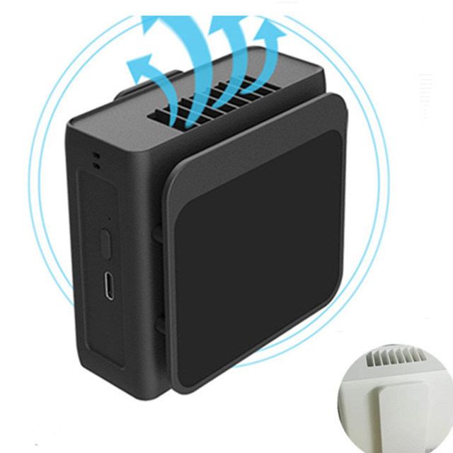 Ống quạt dây đai đa chức năng cá nhân treo trên cổ ốc vít ốc quạt pin 5000mAh tích hợp 5V USB ốc quạt di động