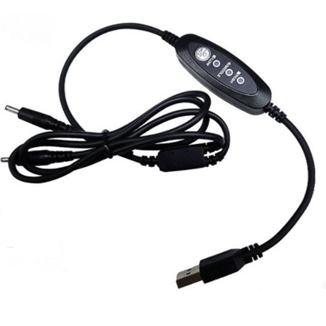 Cáp USB Dc điện áp thấp Cáp chuyển đổi nguồn USB góc thẳng 13cm