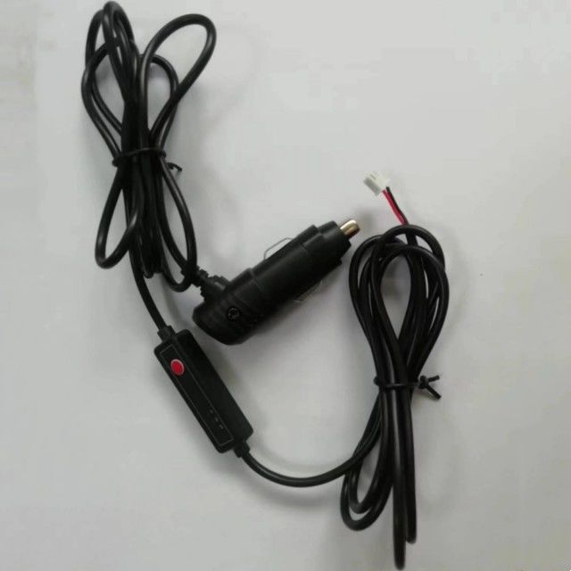 Công tắc quạt tùy chỉnh Cáp nguồn PE Áo khoác 1.2M JST 2Pin Đầu đạn