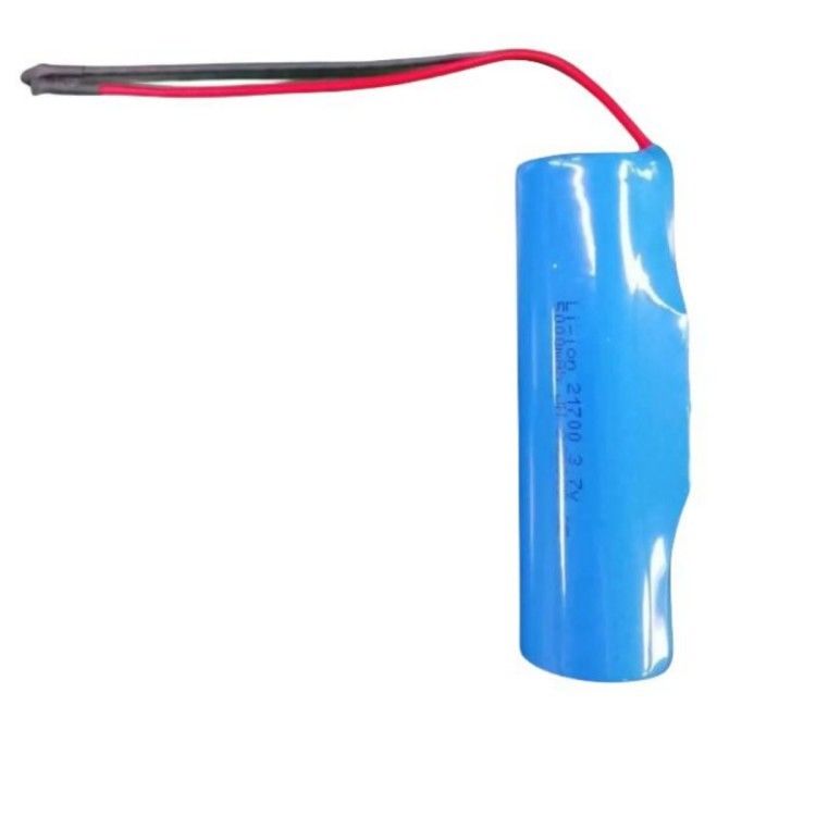 3.7V 5000mAh 21700 gói với PCB và dẫn 20 AWG cho thiết bị điện tử