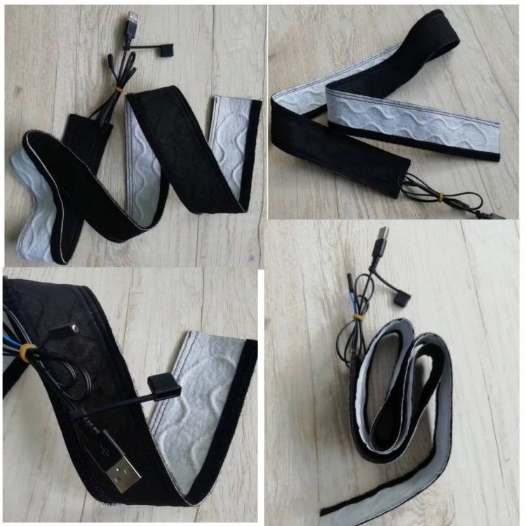 Chiều dài tùy chỉnh 1m đệm sưởi ấm với Velcro và nhiệt điều hòa đường kính 13mm để bọc ống PVC