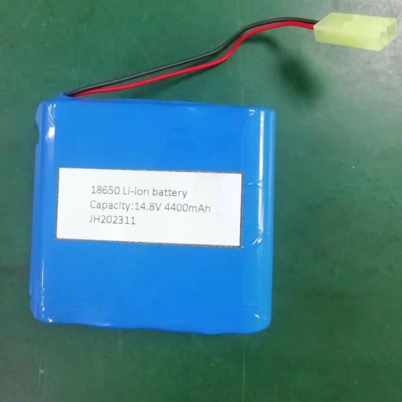 14.4V 4400mAh 18650 Cell Battery Pack 4S2P với Cắm Tamiya cho đèn không dây