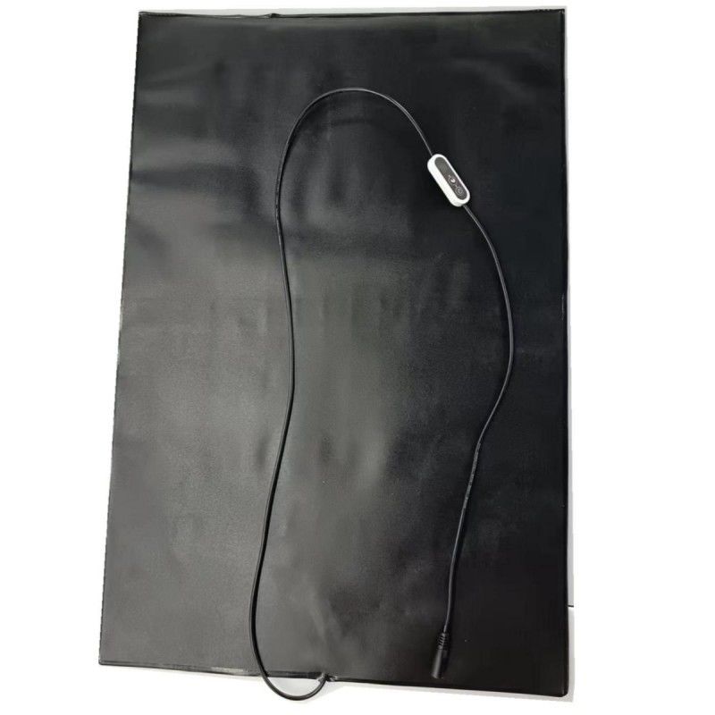 PVC Pet Heat Mat 12V Heating Pad 60x40cm Với Máy điều khiển nhiệt độ cho chó mèo