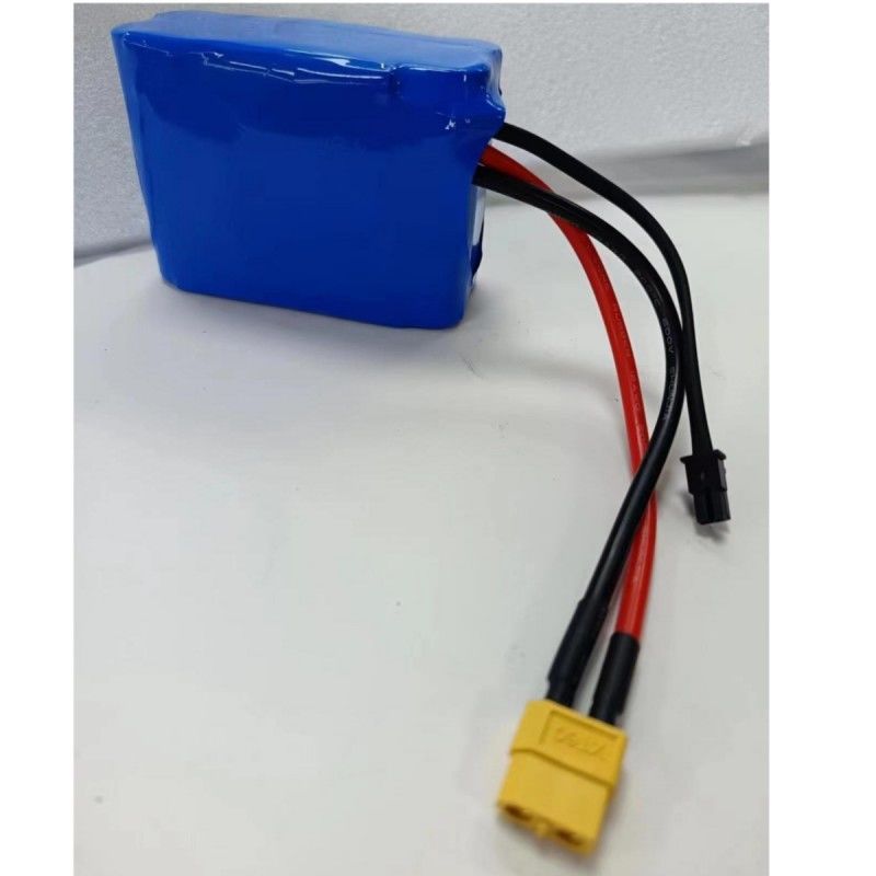 Bộ pin tùy chỉnh 7.4V 16Ah 2S5P 18650 Cell 3200mAh BMS 25A Với cắm sạc MX3.0