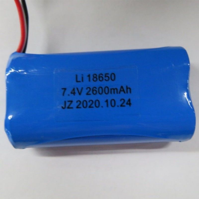 7.4V 2600mAh 18650 Cell Battery Pack với 3 đầu dẫn và 3-Pin Contact cho máy Pos