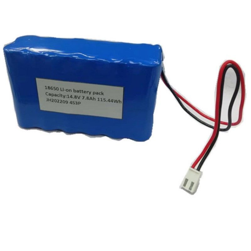 18650 Bộ pin 4s3p 14.8V 7.8Ah Pin 2 pin cho đèn LED