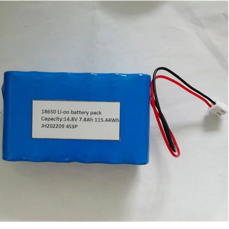 18650 Bộ pin 4s3p 14.8V 7.8Ah Pin 2 pin cho đèn LED