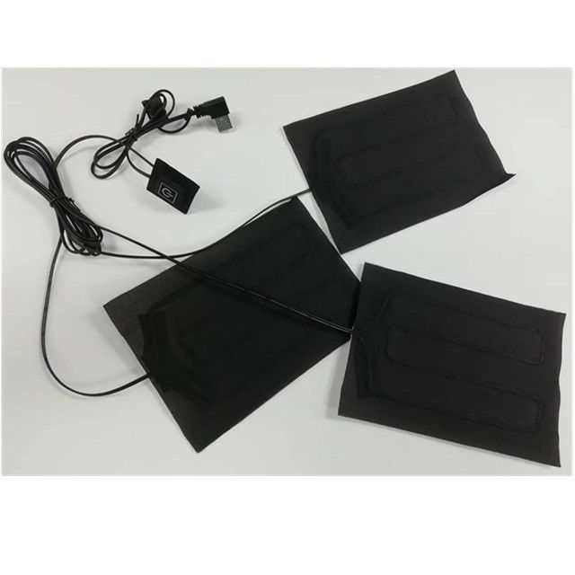 Quần áo hồng ngoại xa Ống sưởi 3 trong một tấm USB 5V cho áo khoác