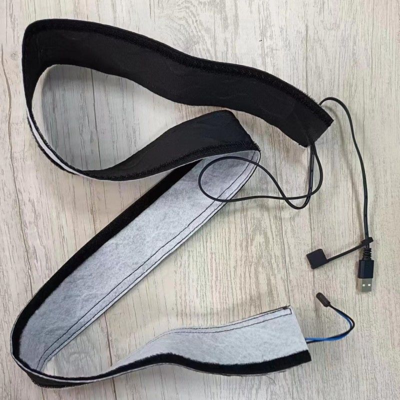 Black Spunlace Cloth Custom Heating Pad với chiều dài cáp 50cm và điều khiển điện tự động