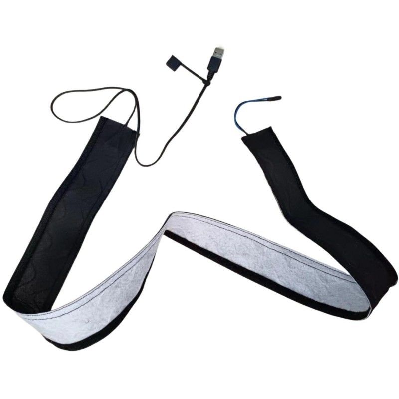 Black Spunlace Cloth Custom Heating Pad với chiều dài cáp 50cm và điều khiển điện tự động