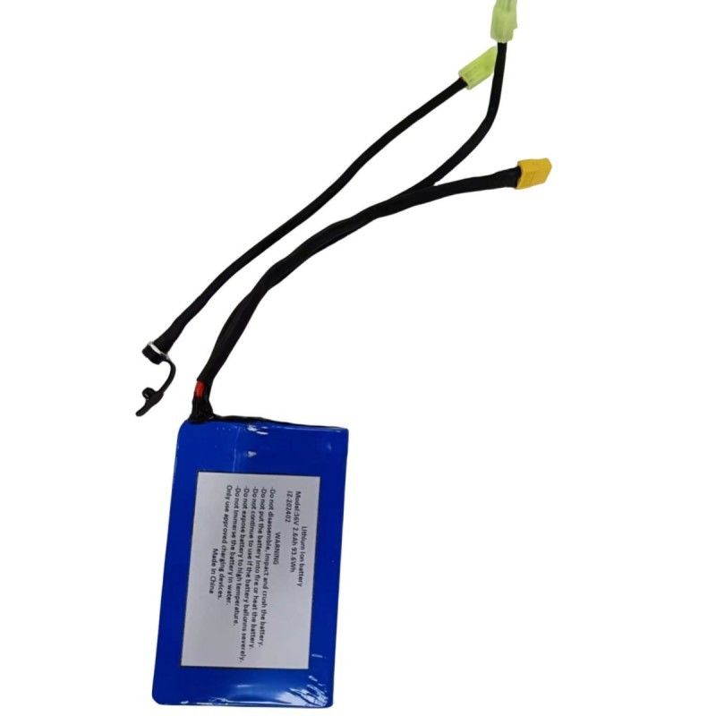 Bộ pin 18650 tùy chỉnh 36V 2600mAh 10 tế bào với cắm truyền Tamiya nhỏ để sạc
