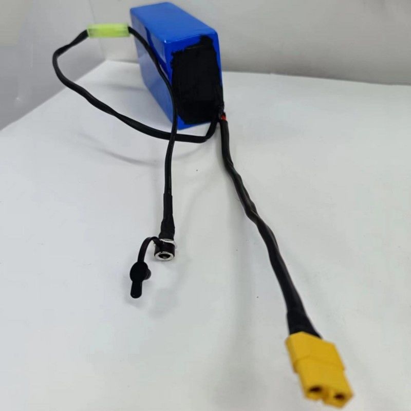 Bộ pin 18650 tùy chỉnh 36V 2600mAh 10 tế bào với cắm truyền Tamiya nhỏ để sạc