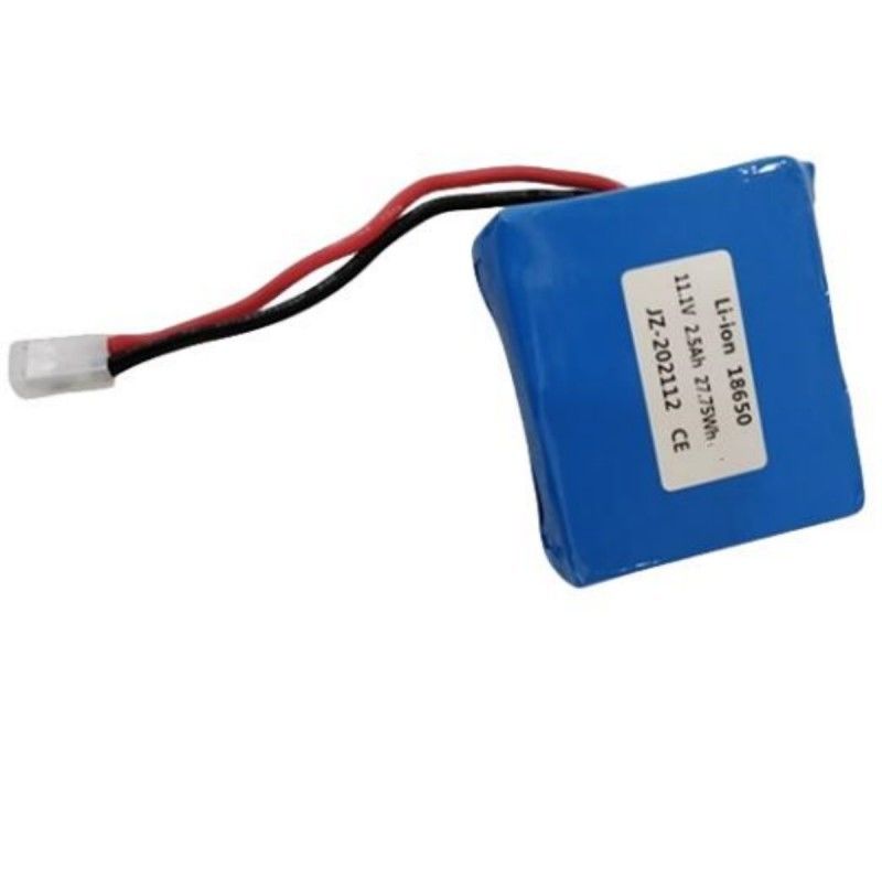 Bộ pin xả cao 3S1P 18650 2500mAh 8C 11.1V