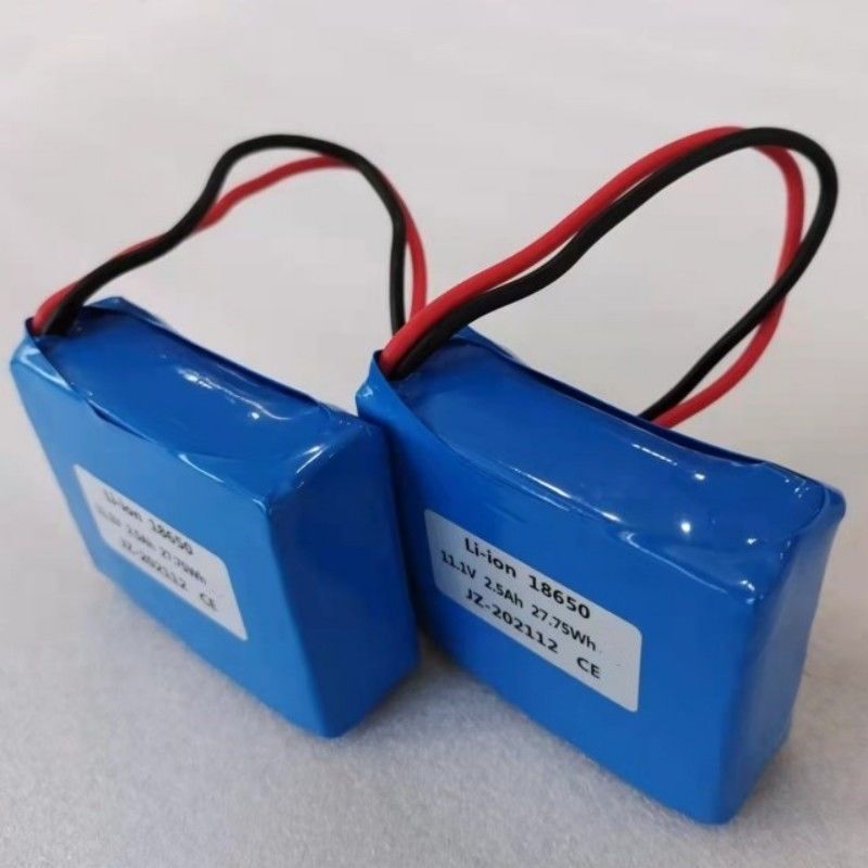 Bộ pin xả cao 3S1P 18650 2500mAh 8C 11.1V