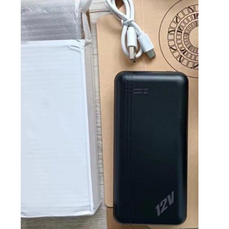 Li Ion pin Power Bank 12V Fan pin 20000mah Làm việc 10-12H cho quần áo điều hòa không khí