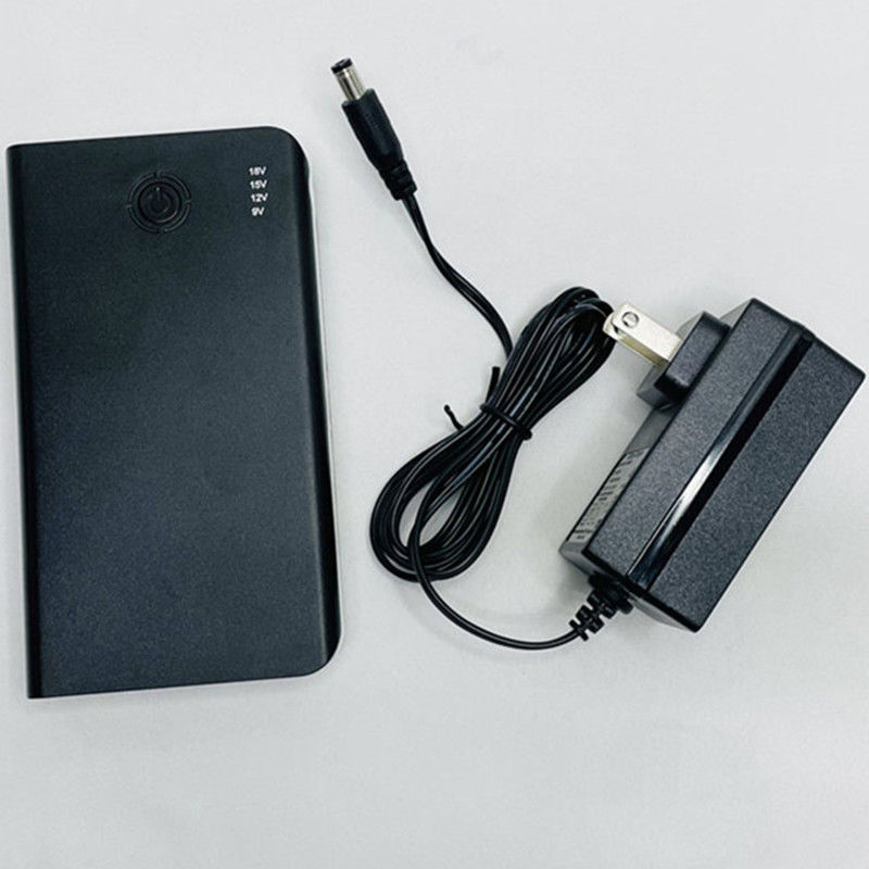 Pin Powerbanks DC 4 Level Output Voltage 18V 15V 12V 9V Cho quạt áo khoác mùa hè
