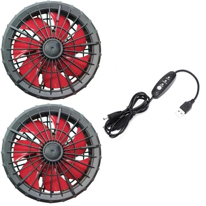 Đường kính ngoài 105mm 7 Quạt làm mát áo khoác cánh quạt quay cho quần áo ngoài trời