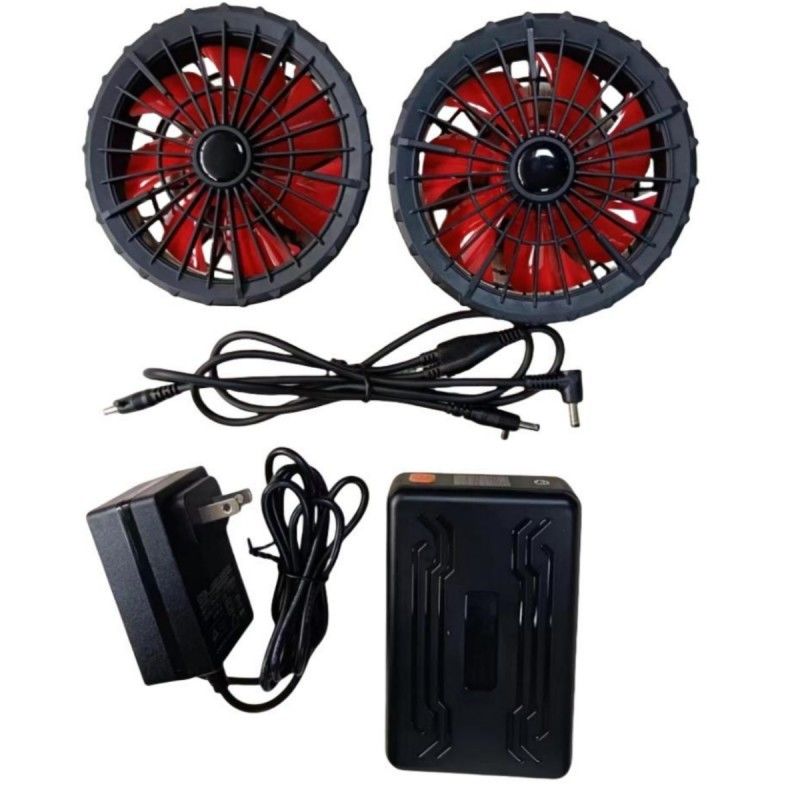 Bộ pin quạt 19V 20000mAh Cho áo khoác làm mát mùa hè 12h thời gian làm việc