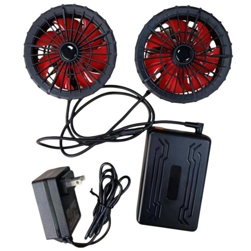 Bộ pin quạt 19V 20000mAh Cho áo khoác làm mát mùa hè 12h thời gian làm việc