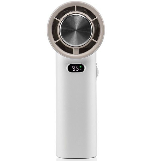 Quá trình điều chỉnh tốc độ không có bước Quạt làm mát băng 13000 rpm Quạt cầm tay không có lưỡi dao 3600mAh