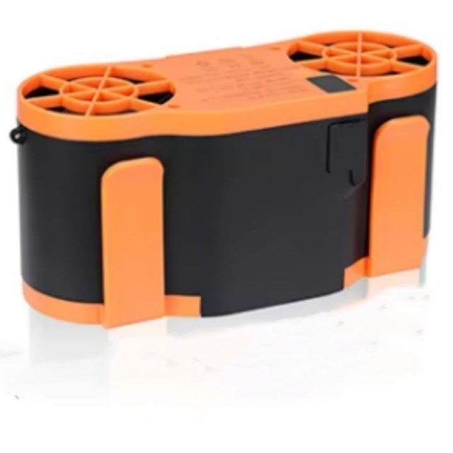 Quạt đeo hông di động pin 20000mAh, 6 mức tốc độ có thể điều chỉnh và chức năng sạc dự phòng
