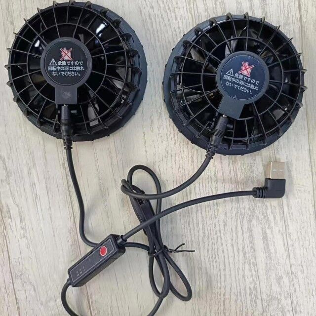 Quạt làm mát áo khoác mùa hè với 3 mức tốc độ, quạt làm mát áo khoác siêu mỏng 34mm