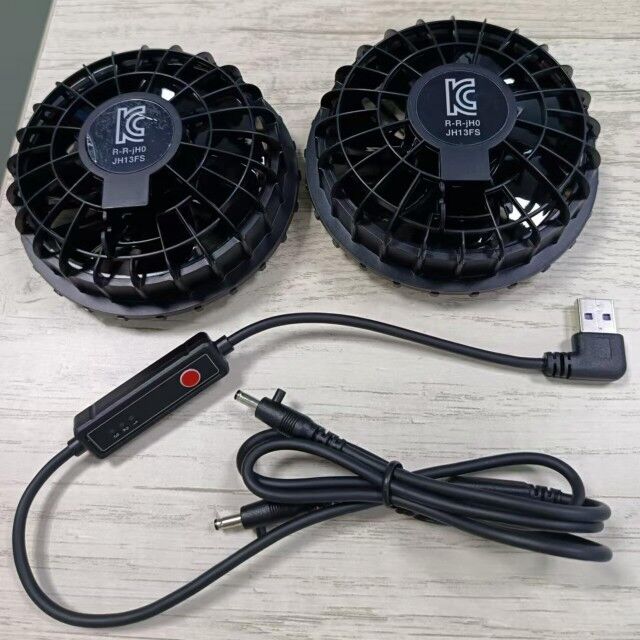 Quạt làm mát áo khoác mùa hè với 3 mức tốc độ, quạt làm mát áo khoác siêu mỏng 34mm